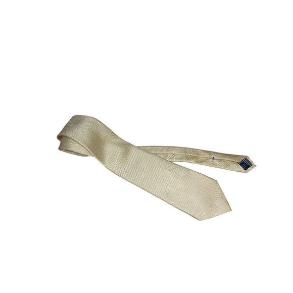 Nautica Yellow Silk Tie   - Picture 8 of 9